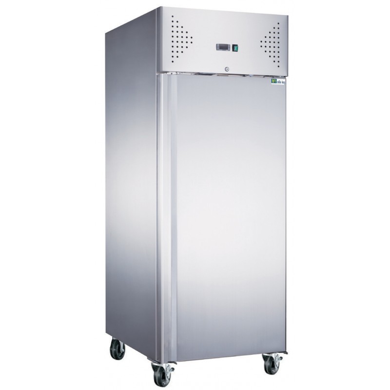 Armoire réfrigérée positive 1 porte pleine 650 L - Inox