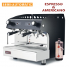 Machine à café expresso 2 groupes, semi-automatique - NOIR