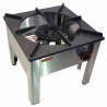 Réchaud bas à gaz, 1 feu (13Kw)