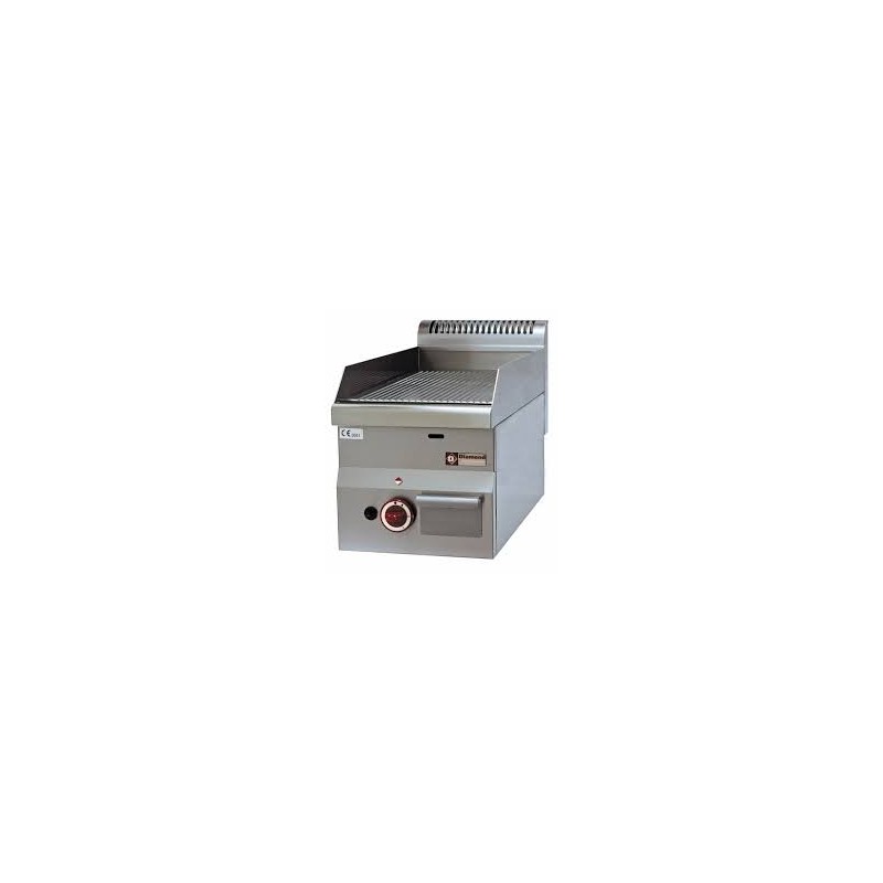Plaque de cuisson gaz 300x600x280/400 chrome" -diamond