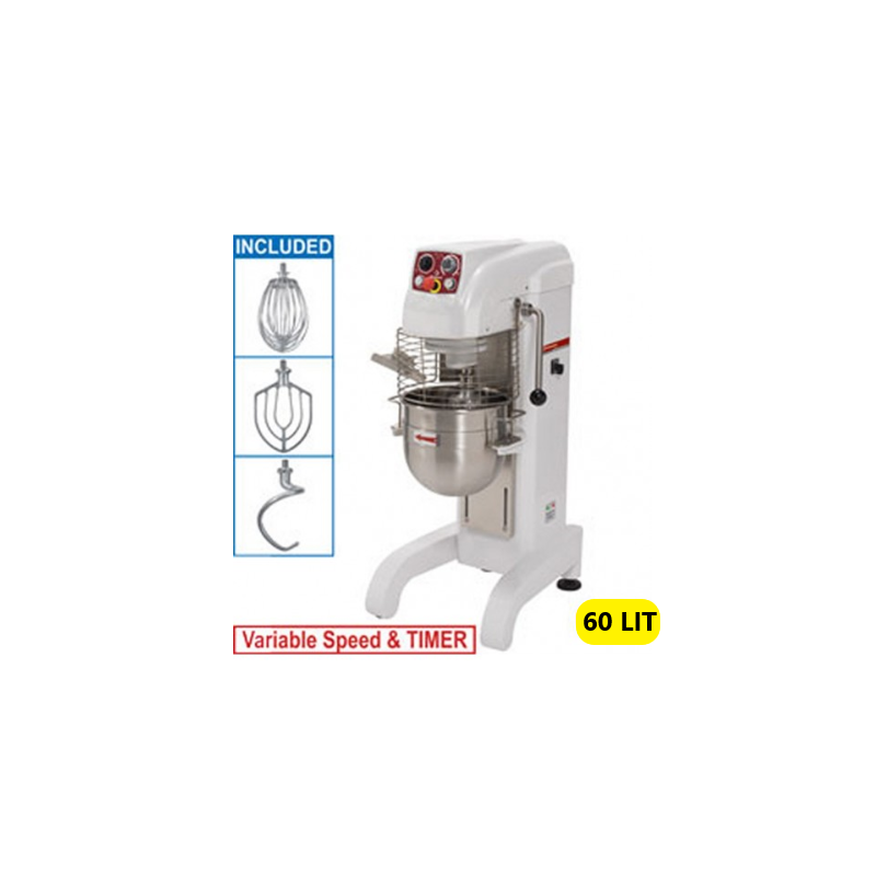Batteur-mélangeur diamond base haute, 60 LT, vitesse variable.