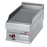 Plaque de cuisson gaz 400x650x280/380 rainurée -diamond