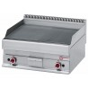 Plaque de cuisson gaz 700x650x280/400  lisse et rainurée diamond