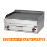 Plaque de cuisson gaz xxl 1000x650x280/380 surface lisse diamond