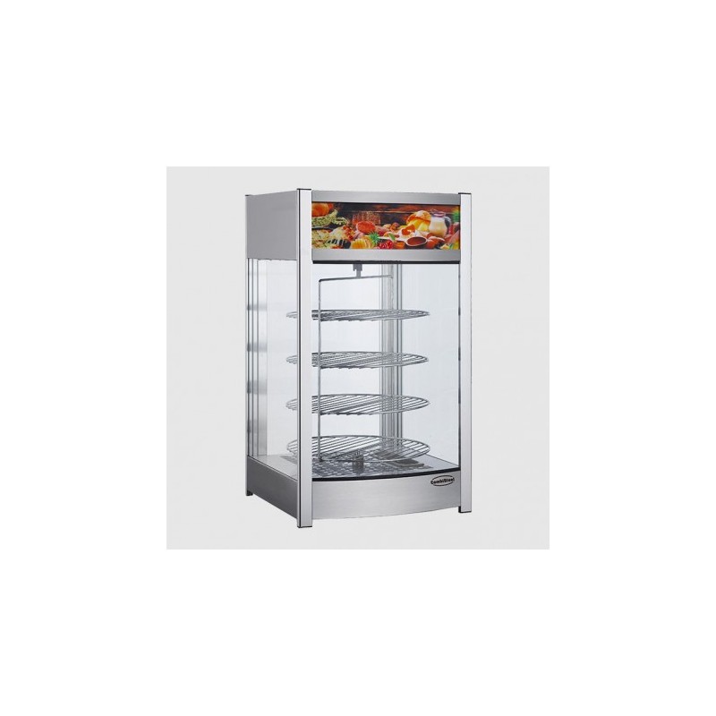 VITRINE CHAUFFANTE ROTATIVE 97L