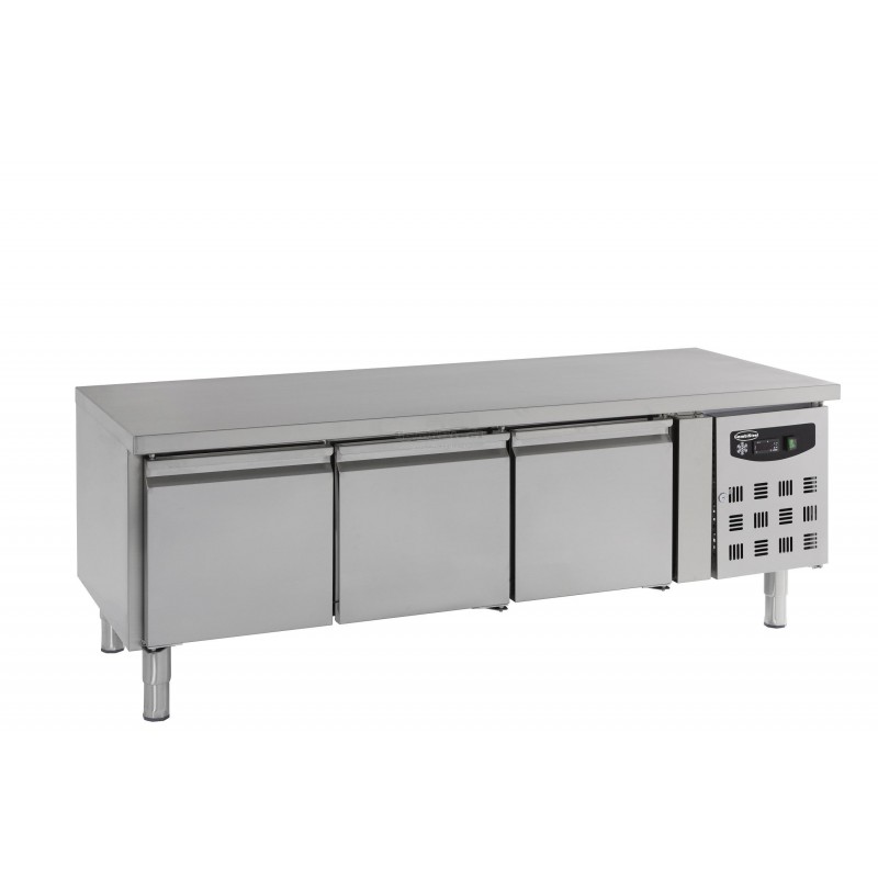 table refrigere basse 3 portes 1800x700x650