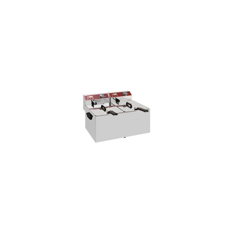 Friteuse de table électrique 2x 7 litres