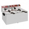 Friteuse de table électrique 2x 7 litres