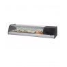 Vitrine réfrigérée pour sushis, double fond perforé (inclus) Sushi Line