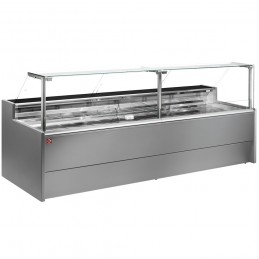 vitrine réfrigéré ventilé avec piston 2000 x 1085 x 1280 température 0°+4°