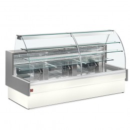 Comptoir vitrine patiserie réfrigéré 1400x980 froid statique,