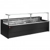 vitrine réfrigéré ventilé avec piston 2000 x 1085 x 1280 température 0°+4°