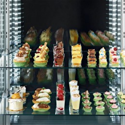 Vitrine "FULL vitrée", 6 niveaux, statique
