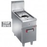 Friteuse gaz 1 cuve 18 lit. (18 kW) sur meuble fermé