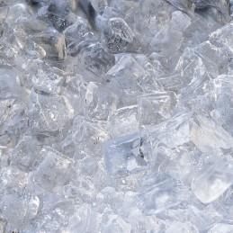 Machine à glaçons plats 105kg  avec réserve    EAU