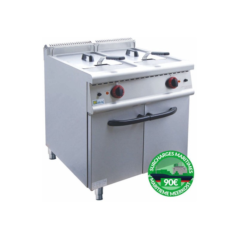 FRITEUSES SUR sur armoire 2x20litres