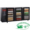 Refroidisseur de bouteilles 3 portes vitrées, 579 litres