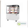 Vitrine réfrigéré patisserie 1200X660 noir ou blanc éclairage led