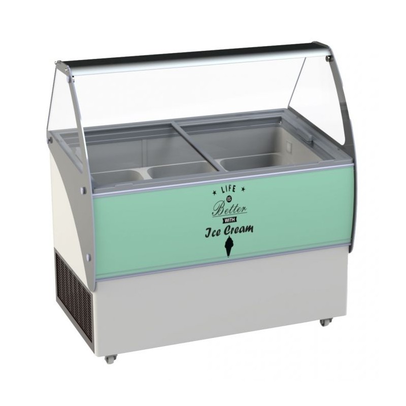 VITRINE À CREME GLACÉE MALTA 13X 5LTR
