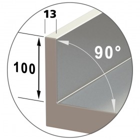 Table frigorifique, ventilé, 2 portes GN 1/1 (260 Lit.)