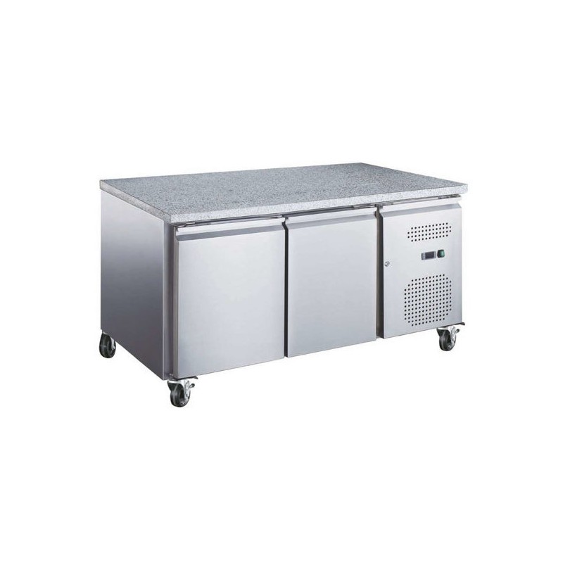 TABLES RÉFRIGÉRÉES série star 600x400 plans de travail granit évaporateur traité (AA28PPDM2)