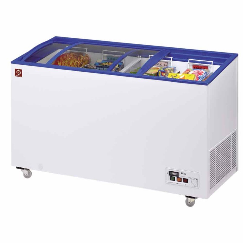 Conservateur pour surgelés, vitres coulissantes 392 litres -15°-23° Slid Line