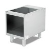 support en inox pour serie 400x650 HF CONCEPT