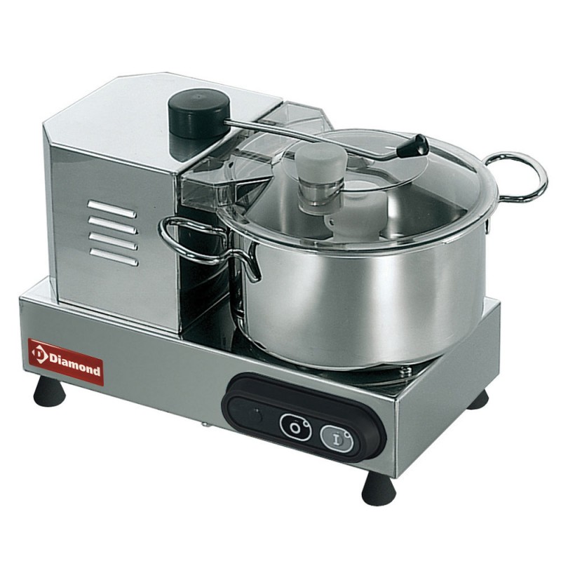 Cutter inox diamond 4 litres 320 x 380 x 270