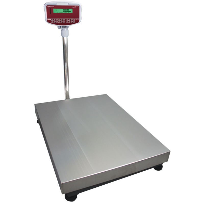 Bascule électronique inox avec colonne ,150Kg x 10g