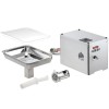 Hachoir en inox N° 22 de table, Ø 4,5 mm, 350 kg/h