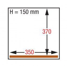 Machine sous-vide, chambre 350x370xh150 mm - 8 m3/h