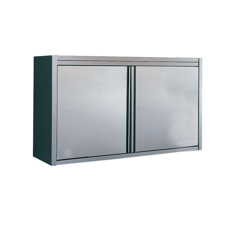 Armoire en inox mural porte battante 1000x400x600 Bertrand fabrication