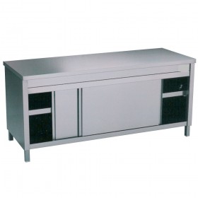 Armoire en inox porte...