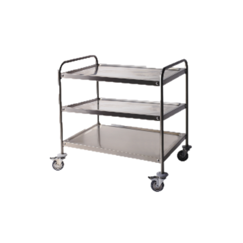 Chariot de service 3 niveaux démontable 1000x500x960 cm