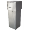 Poubelle en inox pour snack 80 Litres bertrand