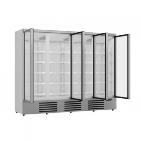 RÉFRIGÉRATEUR 4 PORTES EN VERRE