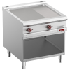 Plaque de cuisson 2/3 lisse & 1/3 rainurée électrique armoire 800x900xh850