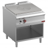 Fourneau taque coup de feu gaz, armoire ouverte Master 900