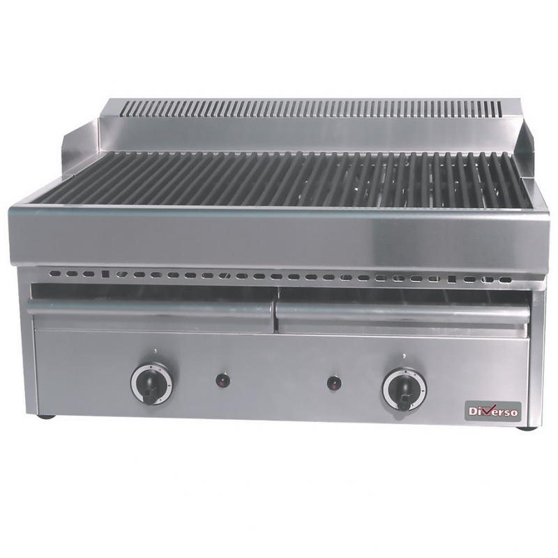 Grill-vapeur gaz avec grille de cuisson en fonte -Top- Grill Vapor Line