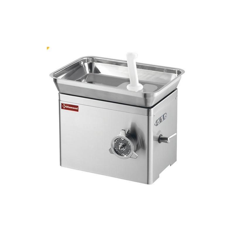 Hachoir en inox N° 22 de table, Ø 4,5 mm, 350 kg/h