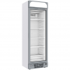 Vitrine T° négative, statique/ventilée, 380 Lt., avec caisson lumineux