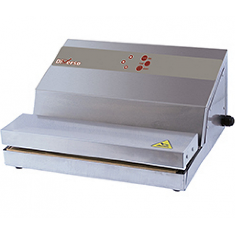 Sous-videuse inox, pompe 16 l./min, soudure 330 mm