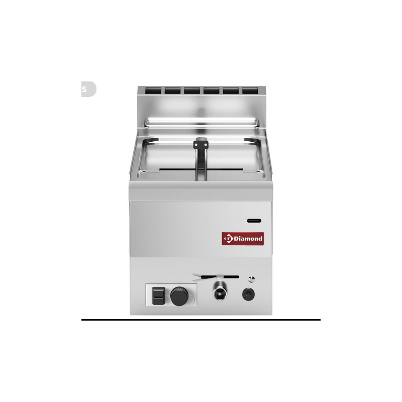 Friteuse gaz, 1 cuve 8 litres -Top-