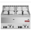 Friteuse gaz, 2 cuves 8 litres -Top-