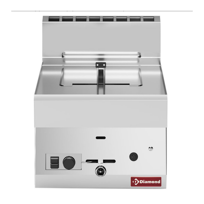 Friteuse gaz 1 cuve de 8 litres -Top-