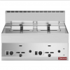 Friteuse gaz 2 cuves 8 litres -Top- Alpha 650