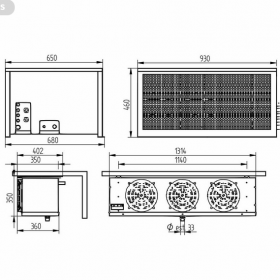 53,11 m³  Groupe frigorifique "By-block"