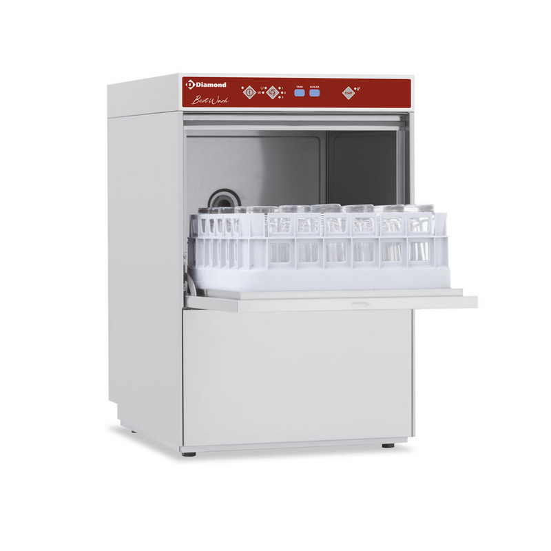 Lave-verres panier 400x400 mm " Full-Hygiène ", avec adoucisseur continu