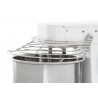 Pétrin 40l pour pizza made italie à spiral tête fixe 1 vitesse