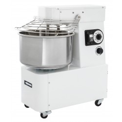 Pétrin 50l pour pizza made italie à spiral tête fixe 2 vitesse